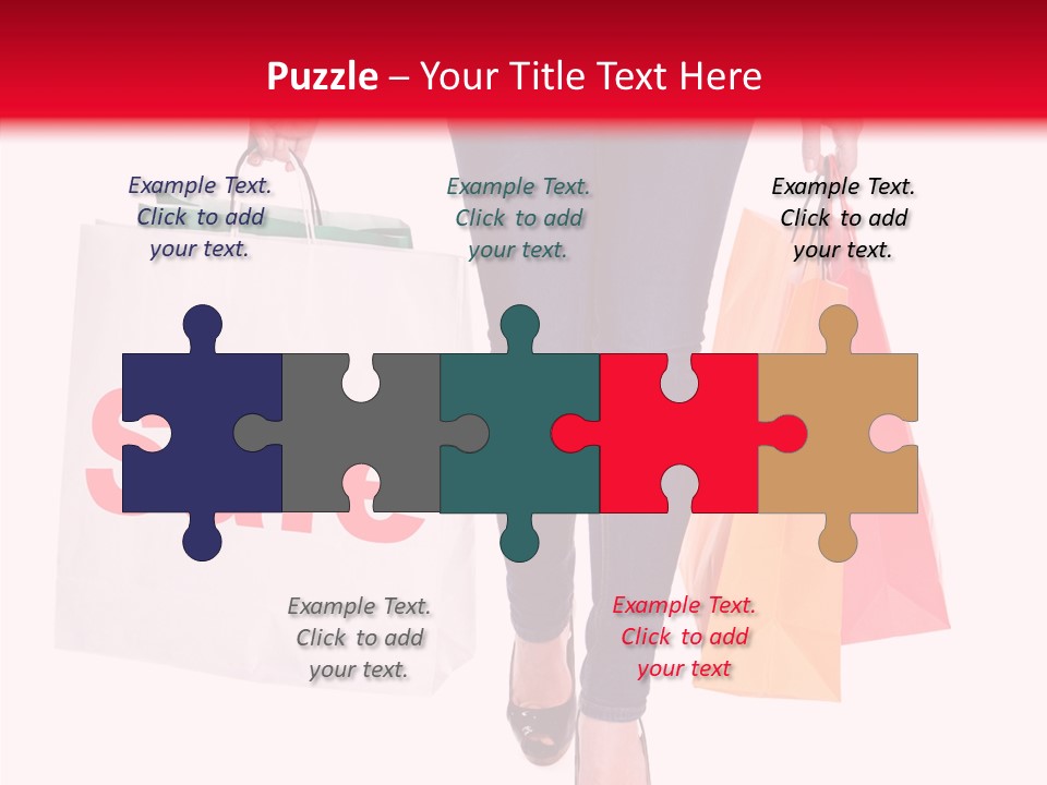 Modern Red Glamour PowerPoint Template