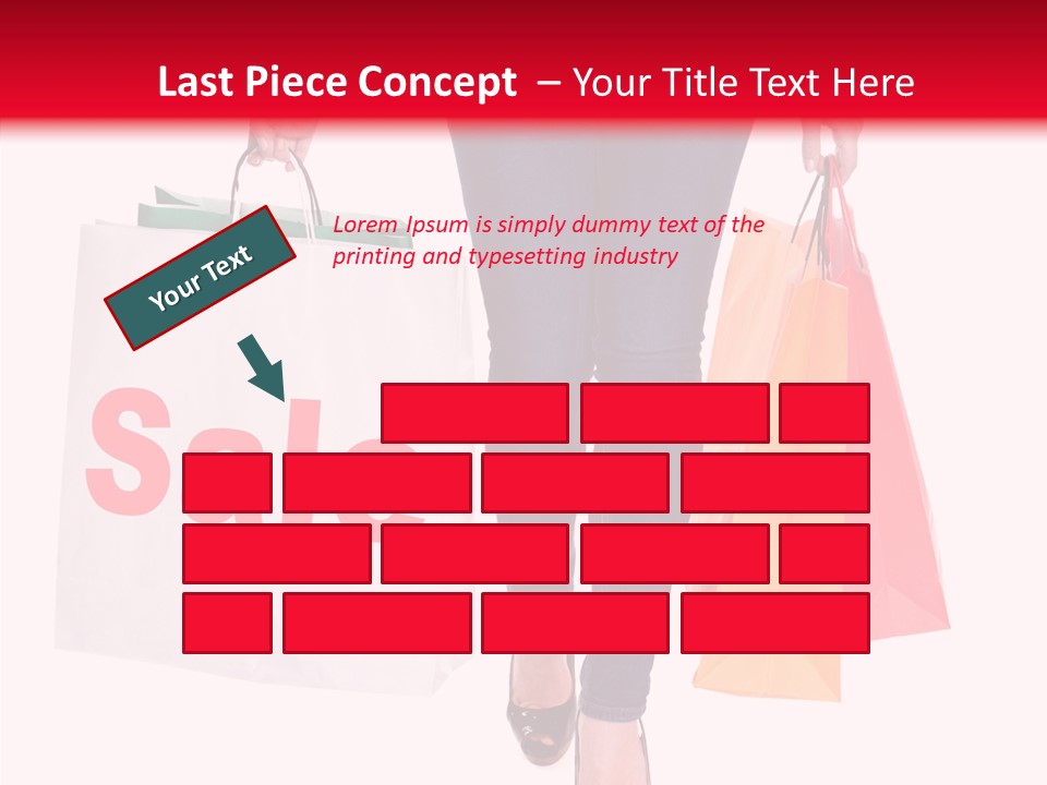 Modern Red Glamour PowerPoint Template