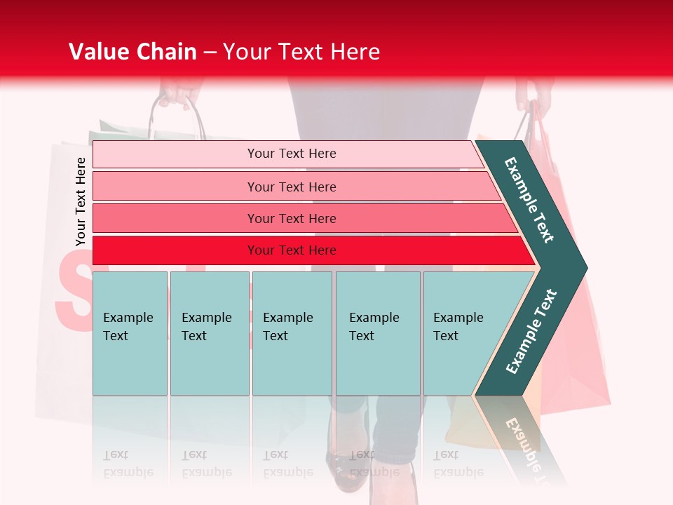 Modern Red Glamour PowerPoint Template