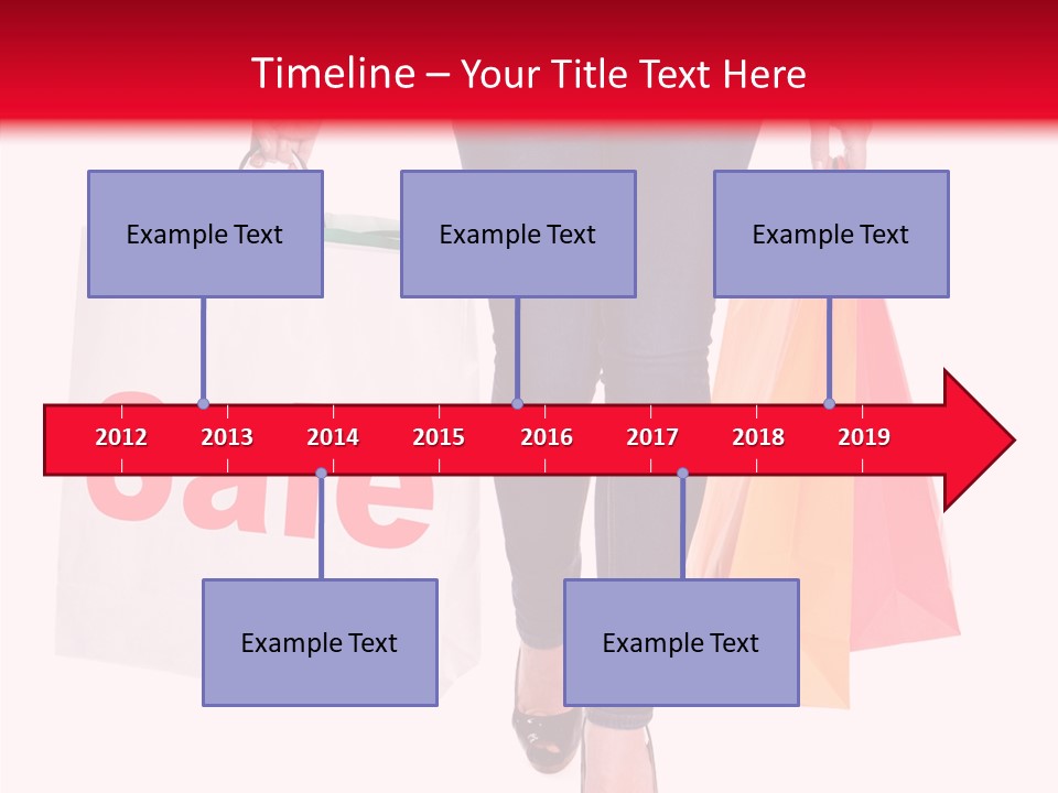 Modern Red Glamour PowerPoint Template