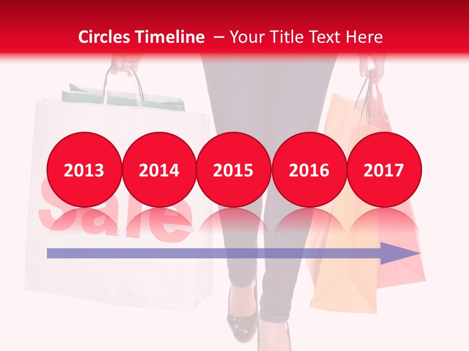 Modern Red Glamour PowerPoint Template