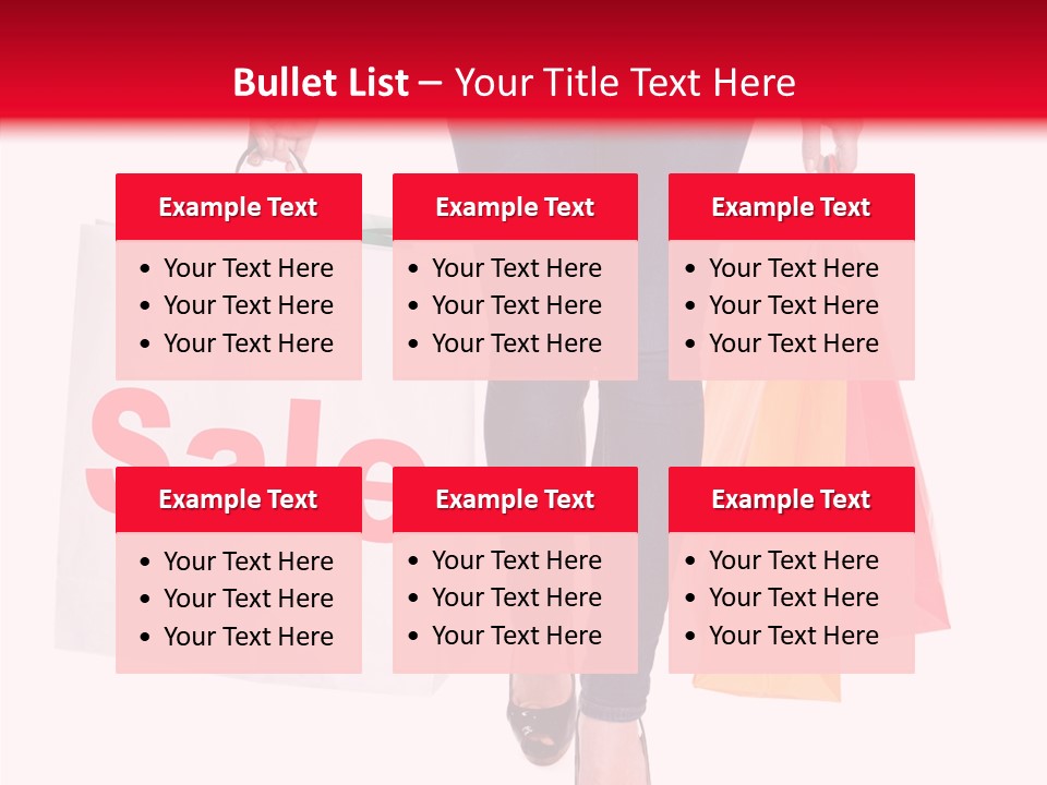 Modern Red Glamour PowerPoint Template