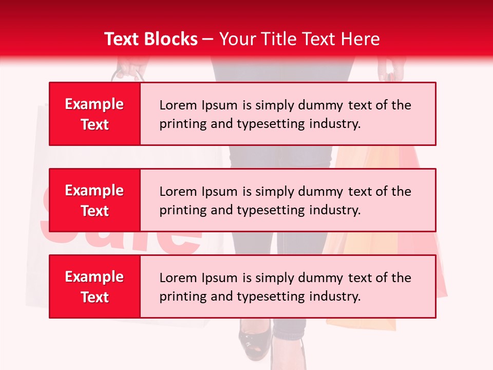 Modern Red Glamour PowerPoint Template