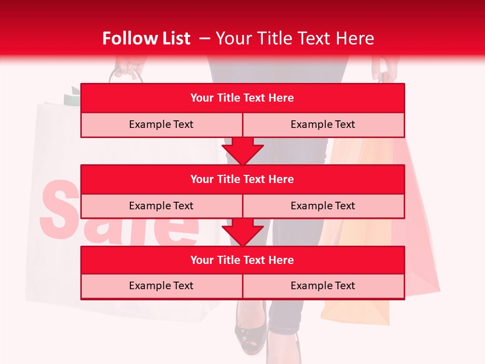 Modern Red Glamour PowerPoint Template