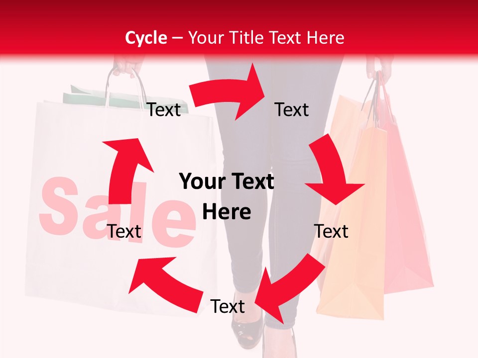 Modern Red Glamour PowerPoint Template