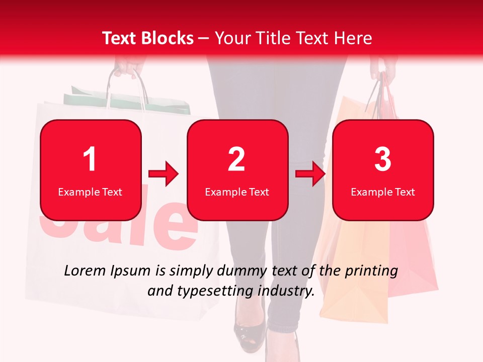 Modern Red Glamour PowerPoint Template