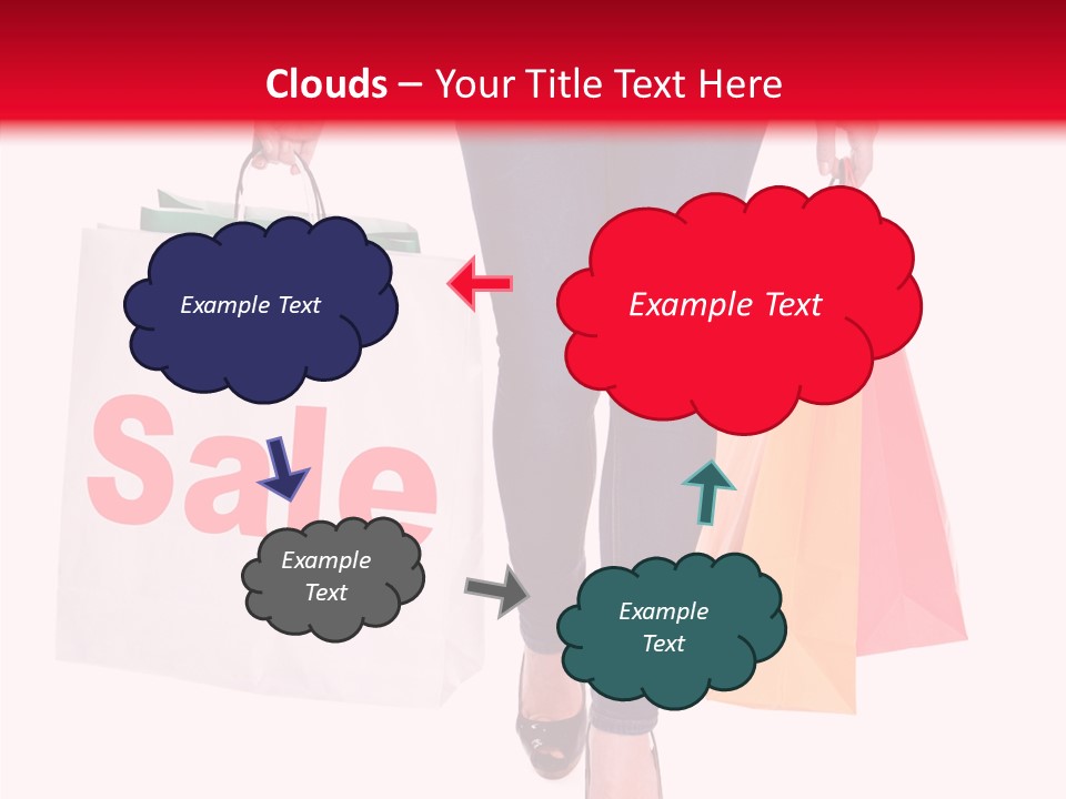 Modern Red Glamour PowerPoint Template