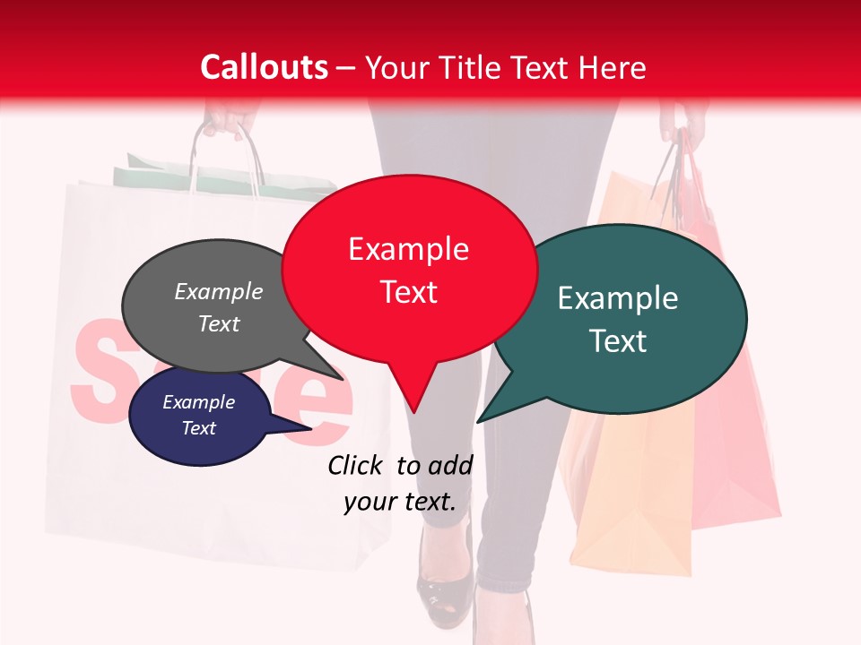 Modern Red Glamour PowerPoint Template