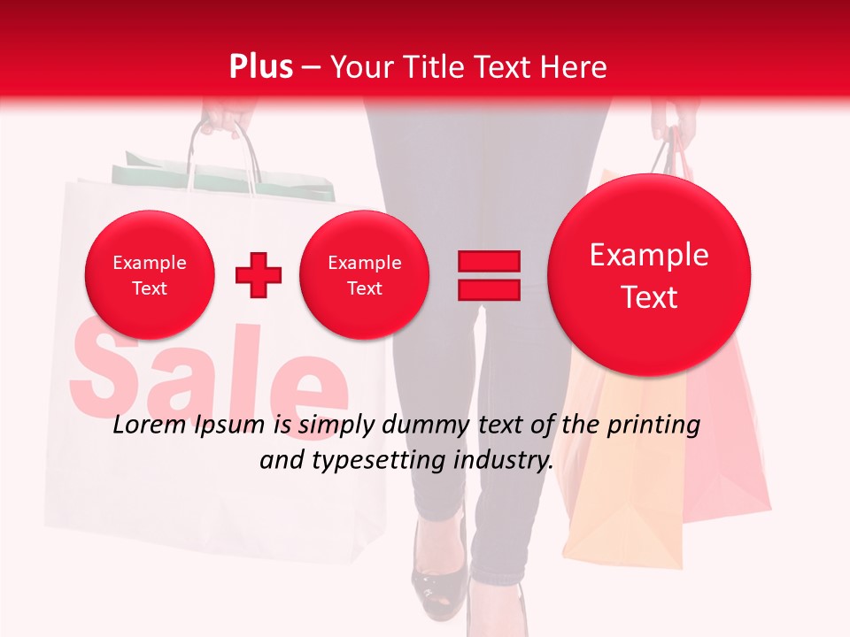 Modern Red Glamour PowerPoint Template