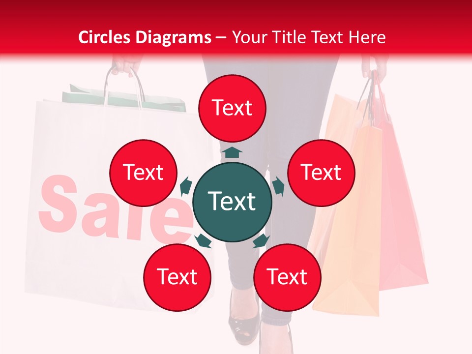 Modern Red Glamour PowerPoint Template