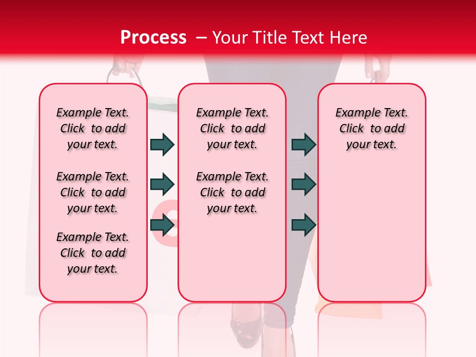 Modern Red Glamour PowerPoint Template