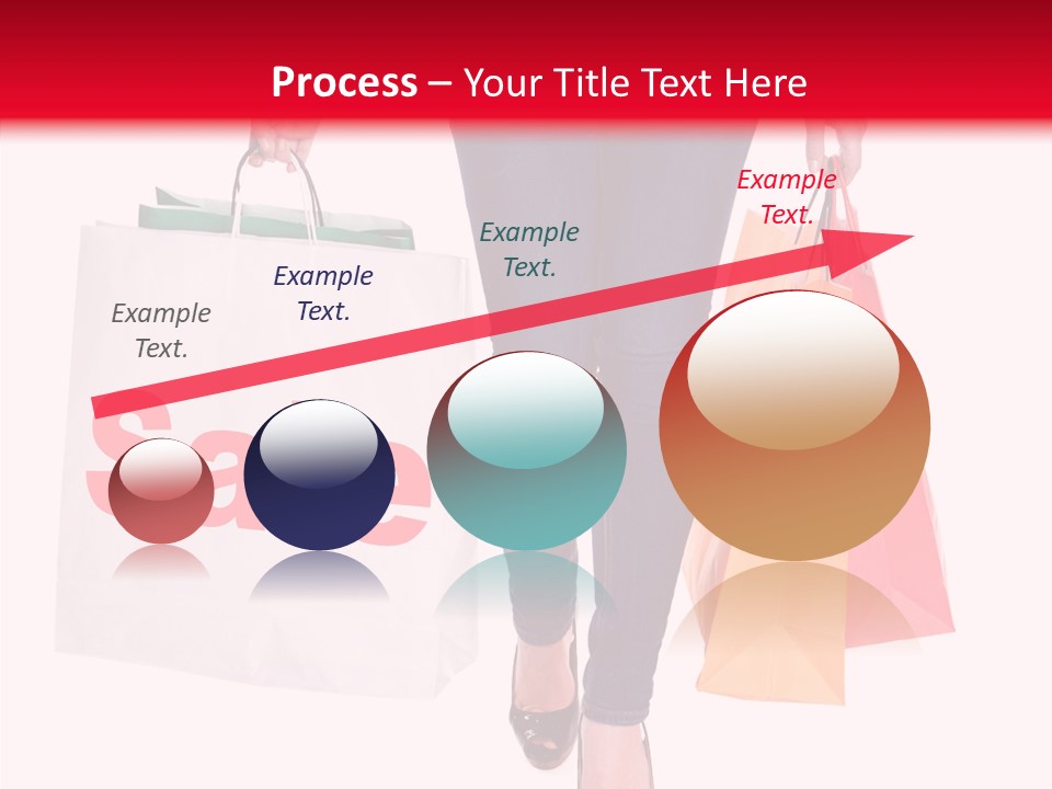 Modern Red Glamour PowerPoint Template