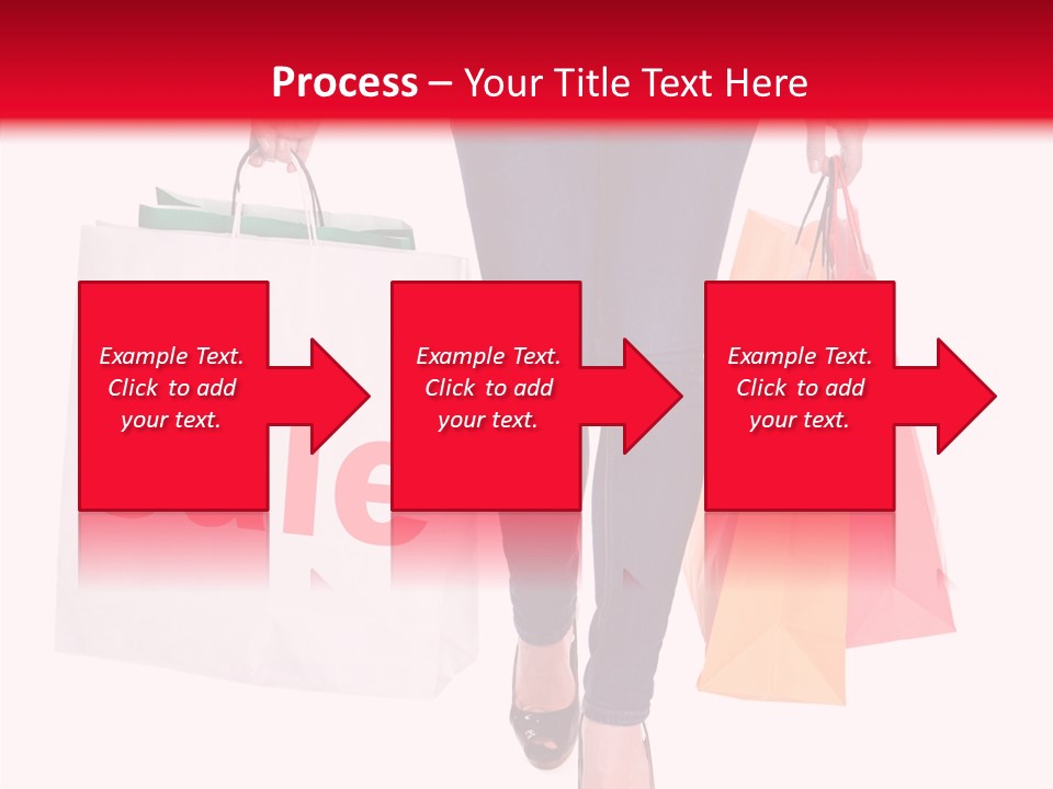 Modern Red Glamour PowerPoint Template