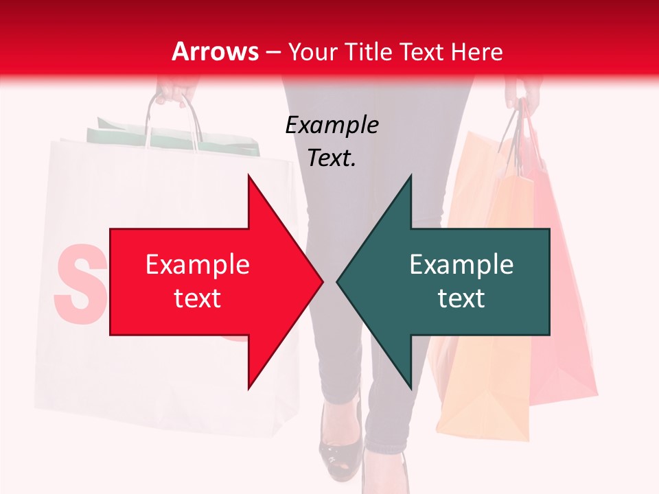 Modern Red Glamour PowerPoint Template