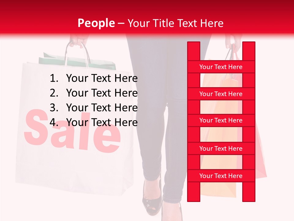 Modern Red Glamour PowerPoint Template