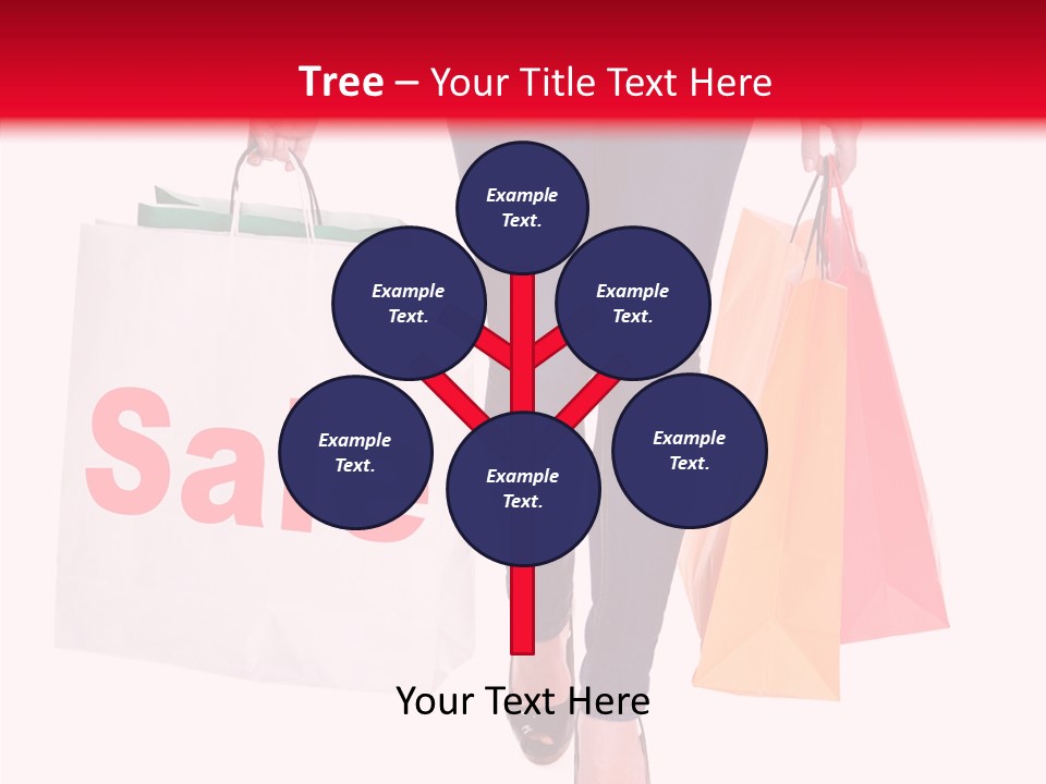 Modern Red Glamour PowerPoint Template