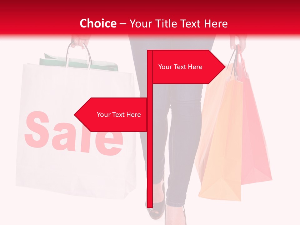 Modern Red Glamour PowerPoint Template