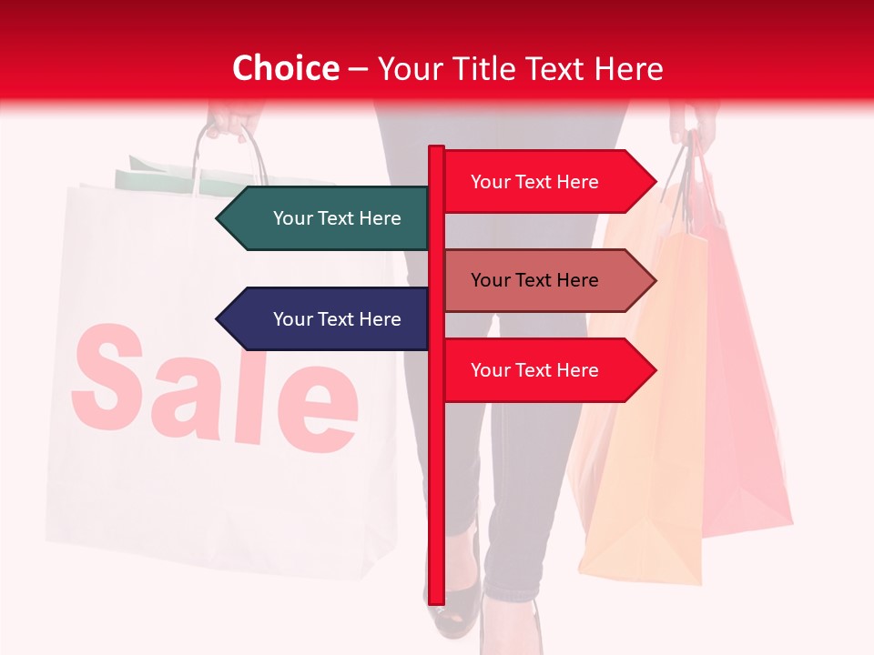 Modern Red Glamour PowerPoint Template