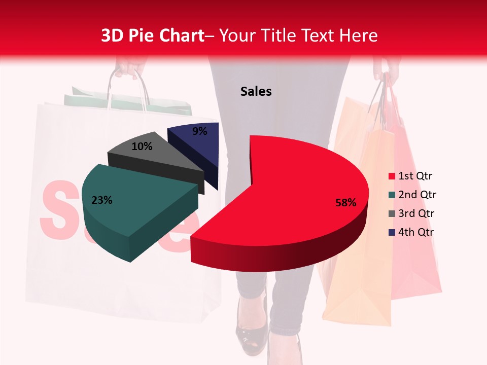 Modern Red Glamour PowerPoint Template