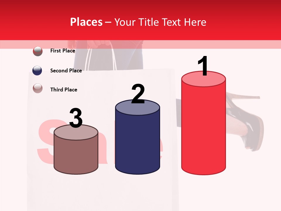 Female Modern Copy Space PowerPoint Template