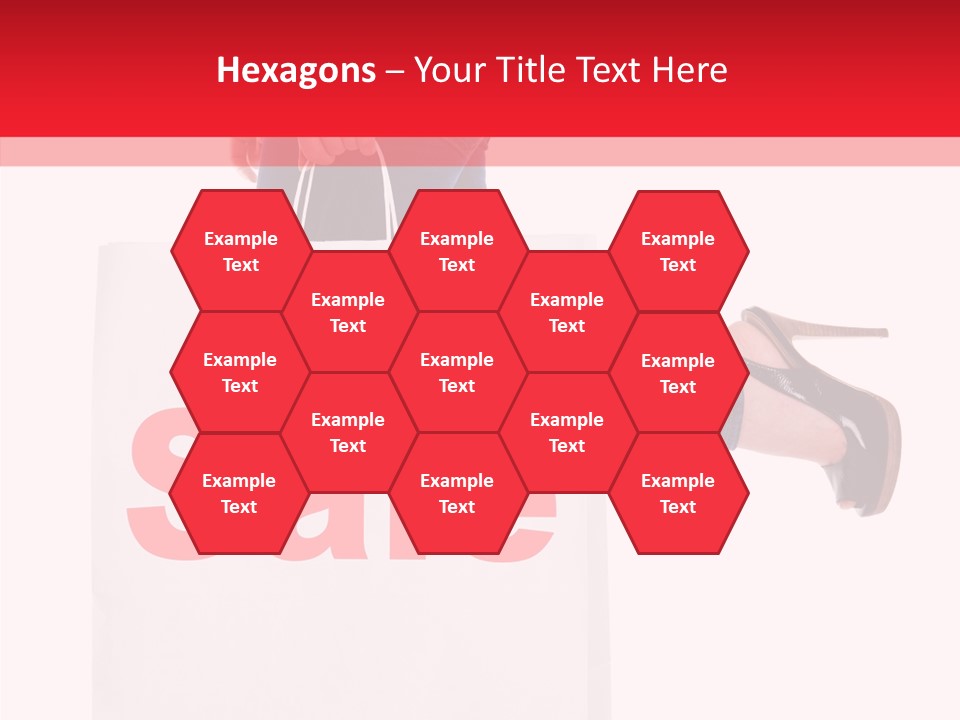 Female Modern Copy Space PowerPoint Template