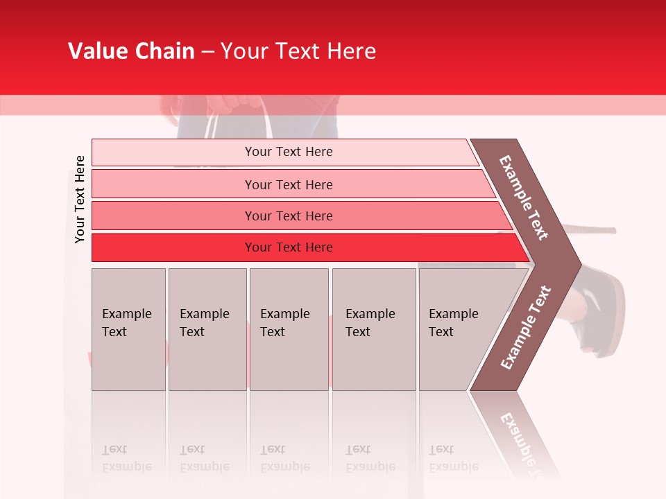 Female Modern Copy Space PowerPoint Template