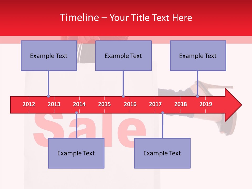 Female Modern Copy Space PowerPoint Template