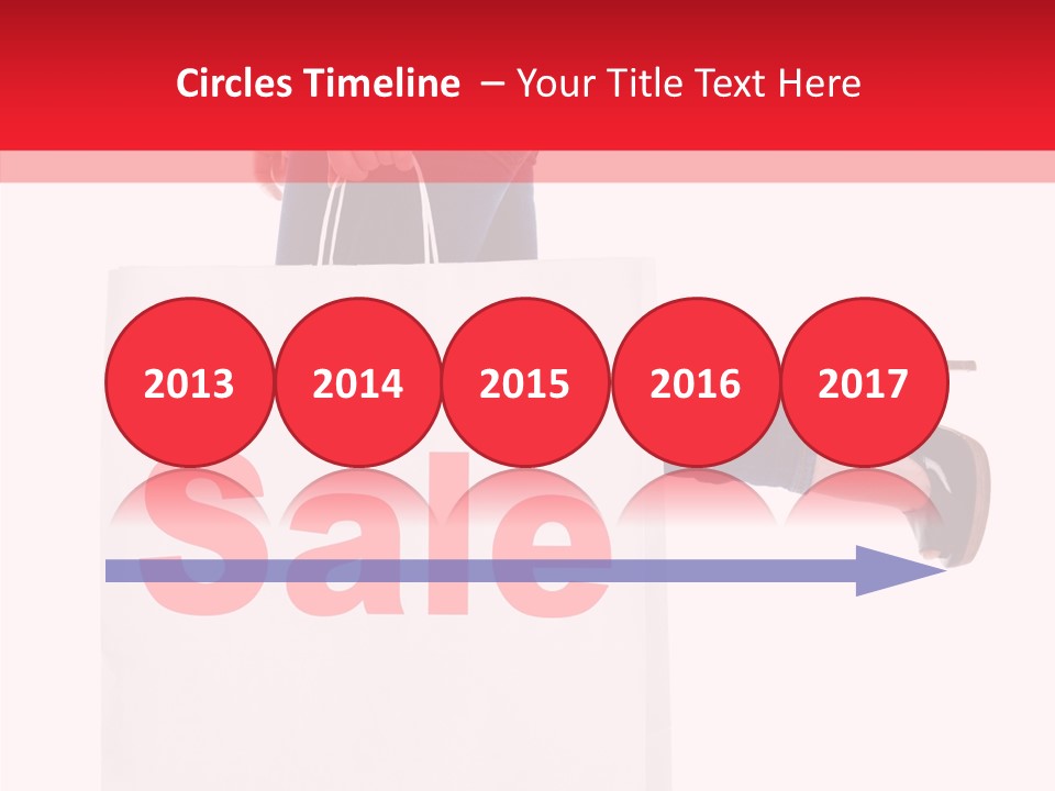 Female Modern Copy Space PowerPoint Template