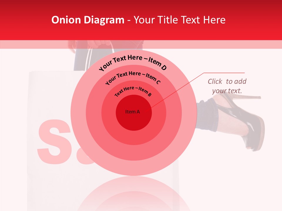 Female Modern Copy Space PowerPoint Template