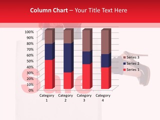 Female Modern Copy Space PowerPoint Template