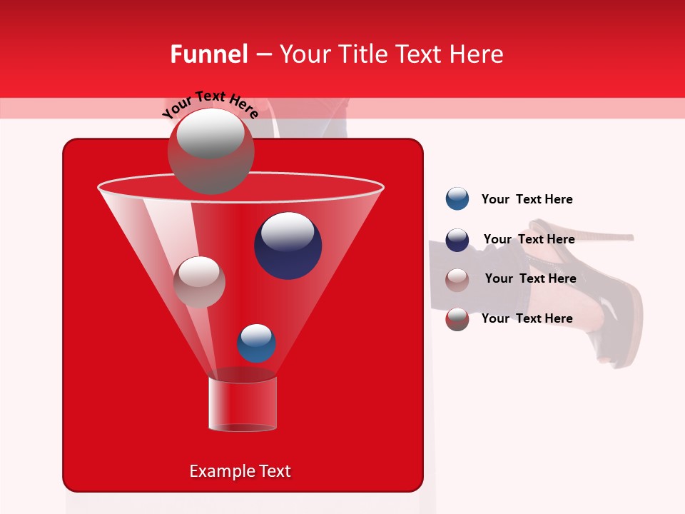 Female Modern Copy Space PowerPoint Template