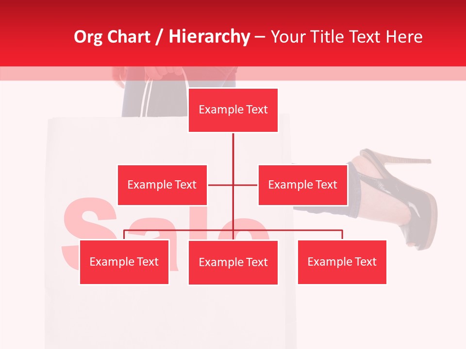 Female Modern Copy Space PowerPoint Template
