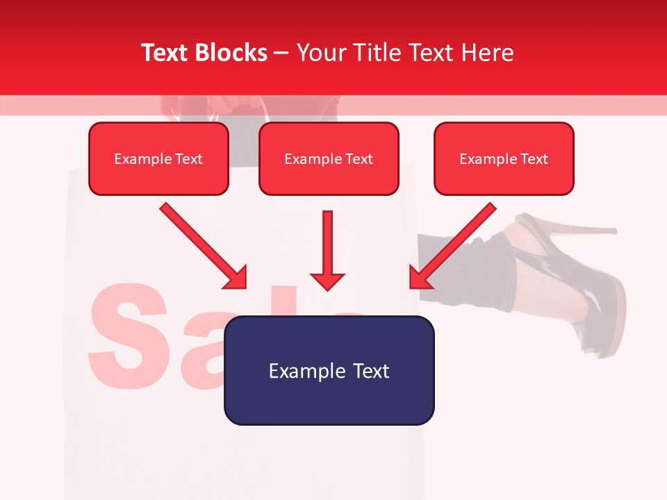 Female Modern Copy Space PowerPoint Template