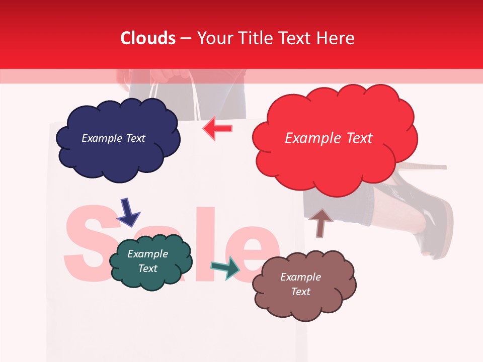 Female Modern Copy Space PowerPoint Template