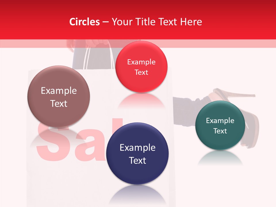 Female Modern Copy Space PowerPoint Template