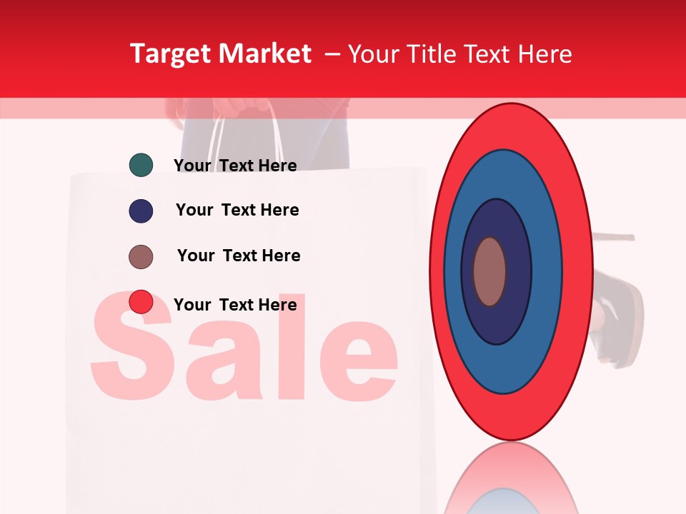 Female Modern Copy Space PowerPoint Template