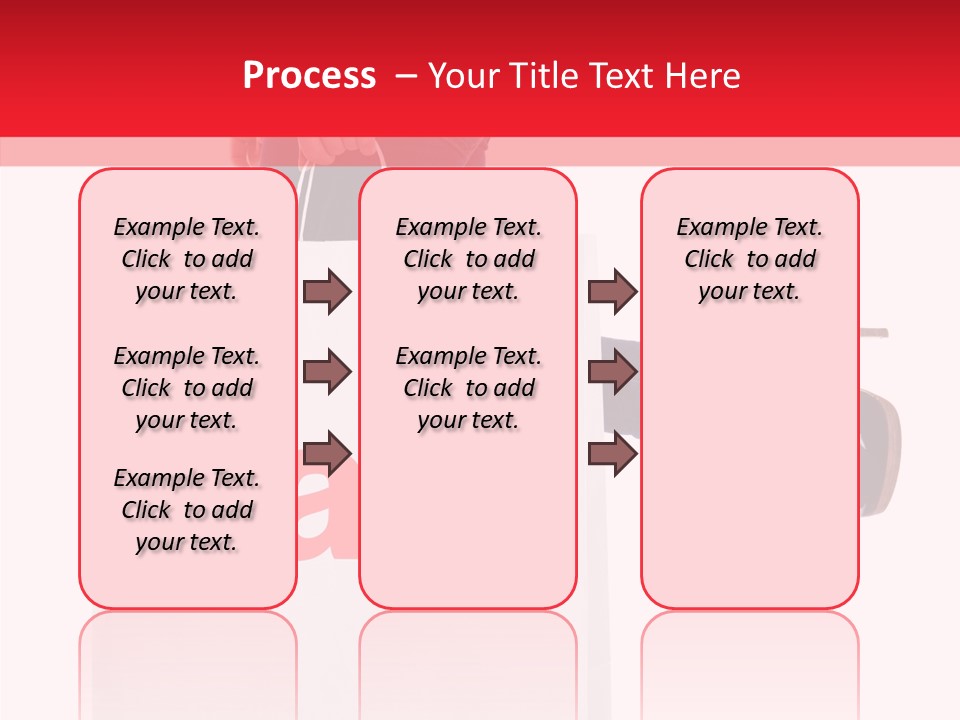 Female Modern Copy Space PowerPoint Template