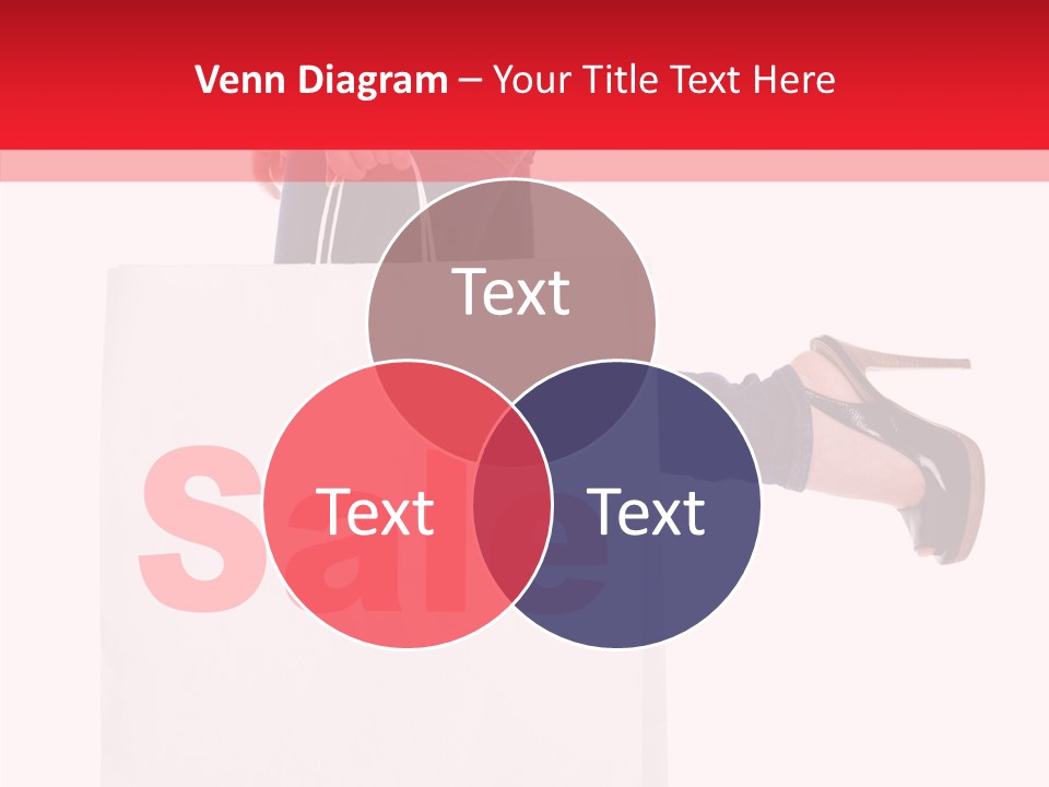 Female Modern Copy Space PowerPoint Template