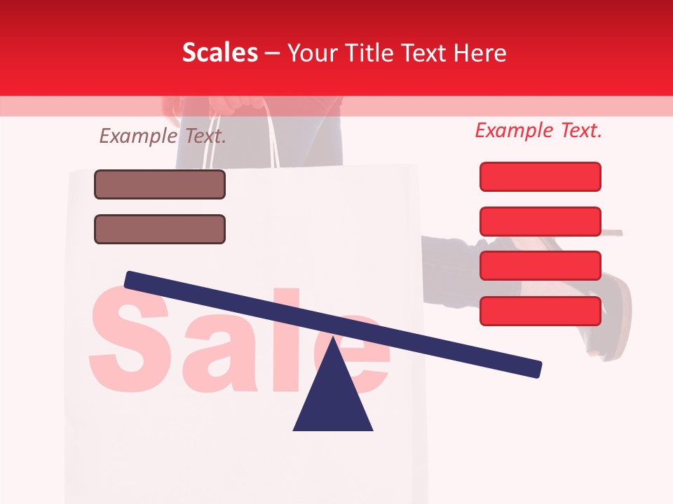 Female Modern Copy Space PowerPoint Template