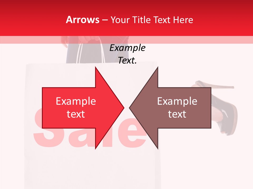 Female Modern Copy Space PowerPoint Template