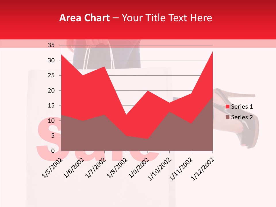 Female Modern Copy Space PowerPoint Template
