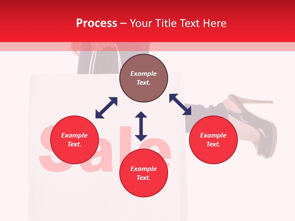 Female Modern Copy Space PowerPoint Template