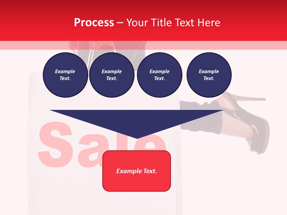 Female Modern Copy Space PowerPoint Template