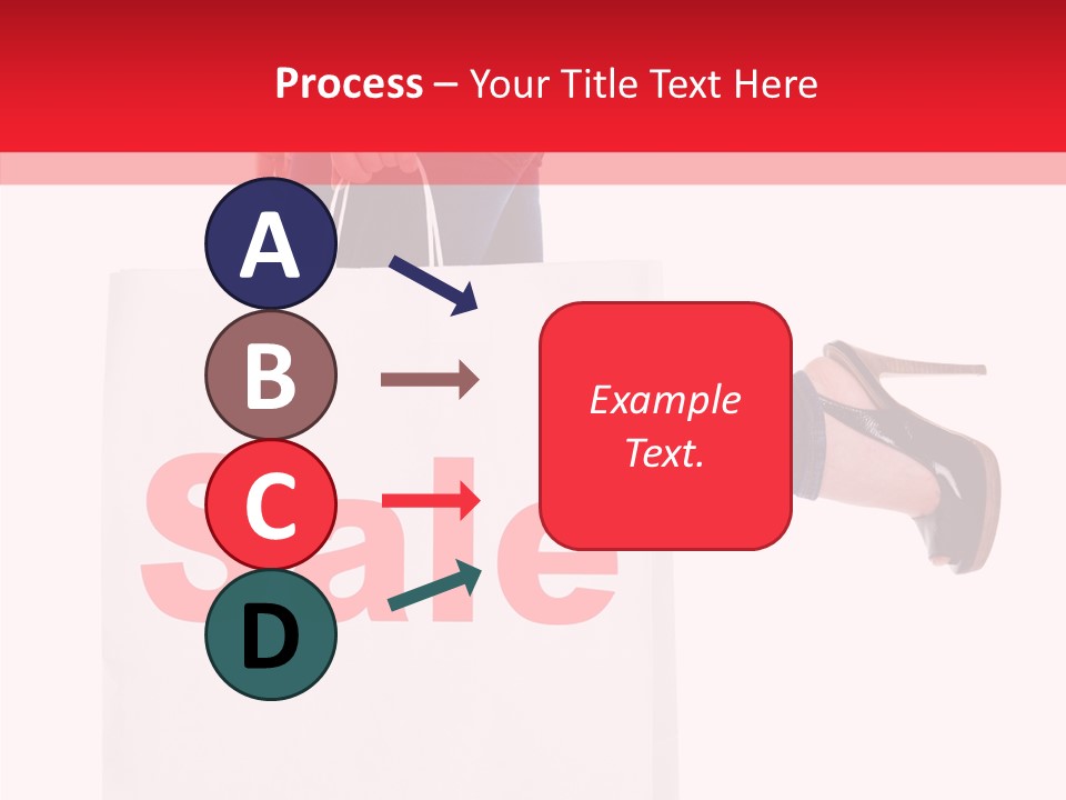 Female Modern Copy Space PowerPoint Template
