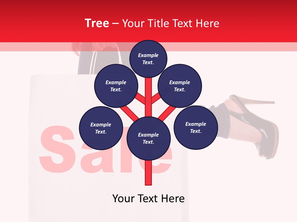 Female Modern Copy Space PowerPoint Template