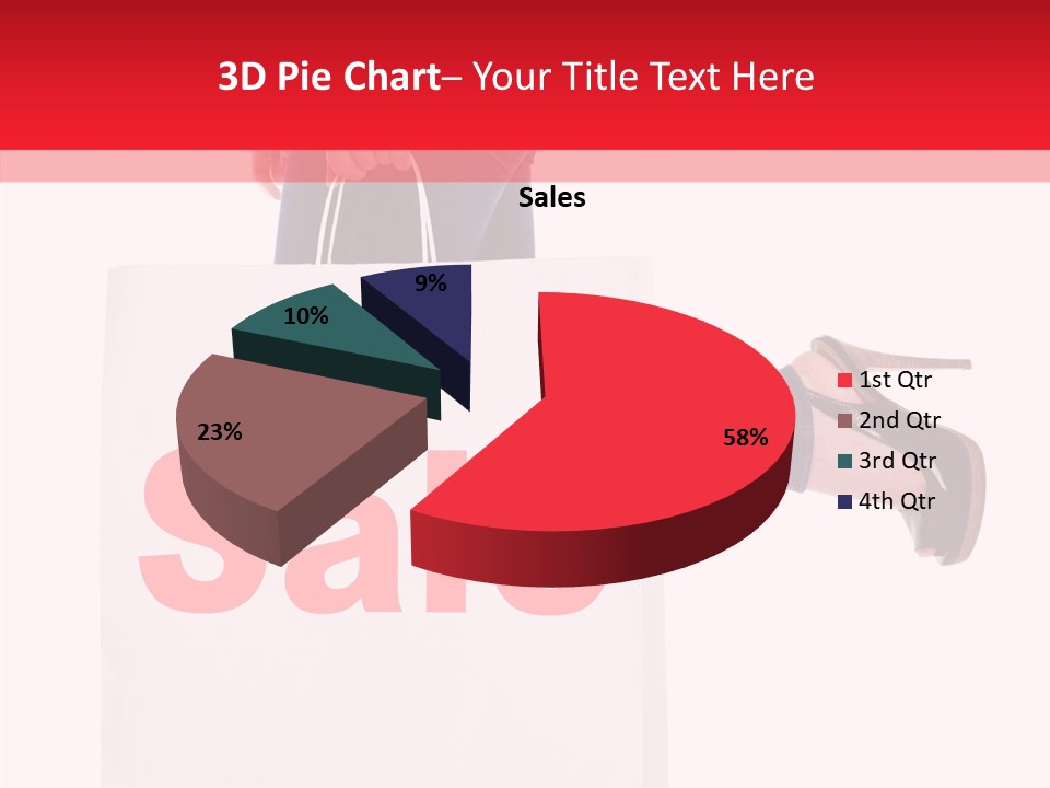 Female Modern Copy Space PowerPoint Template