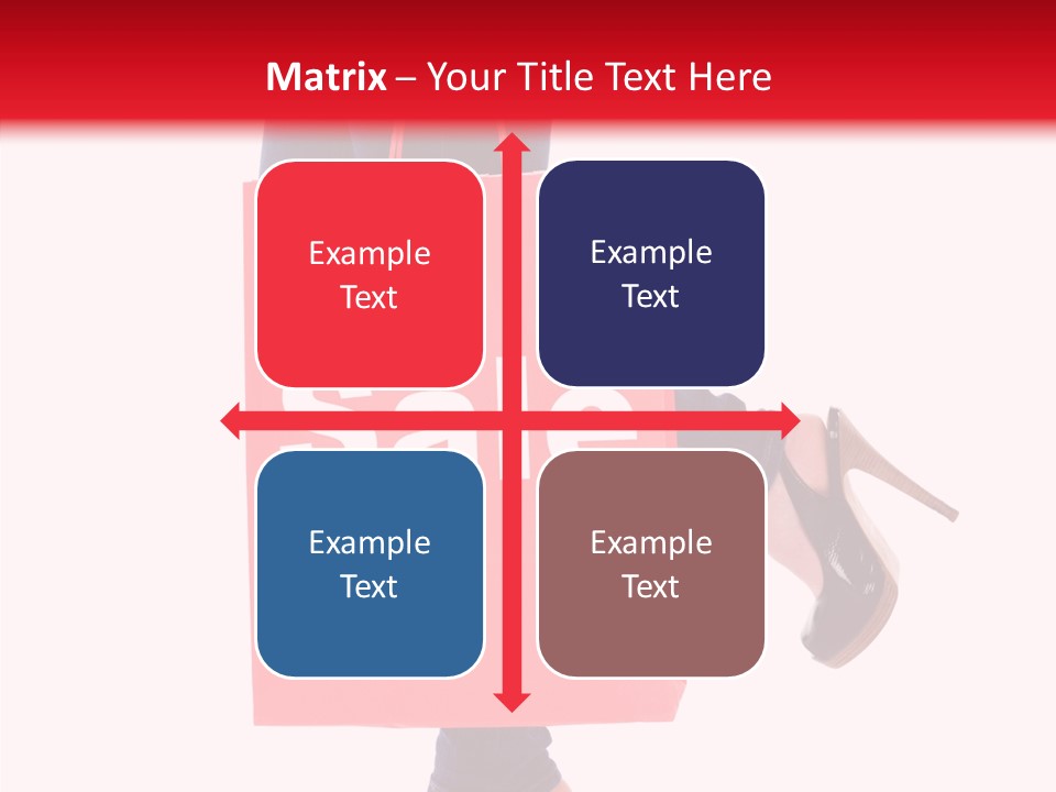 Discount Consumerism Real People PowerPoint Template