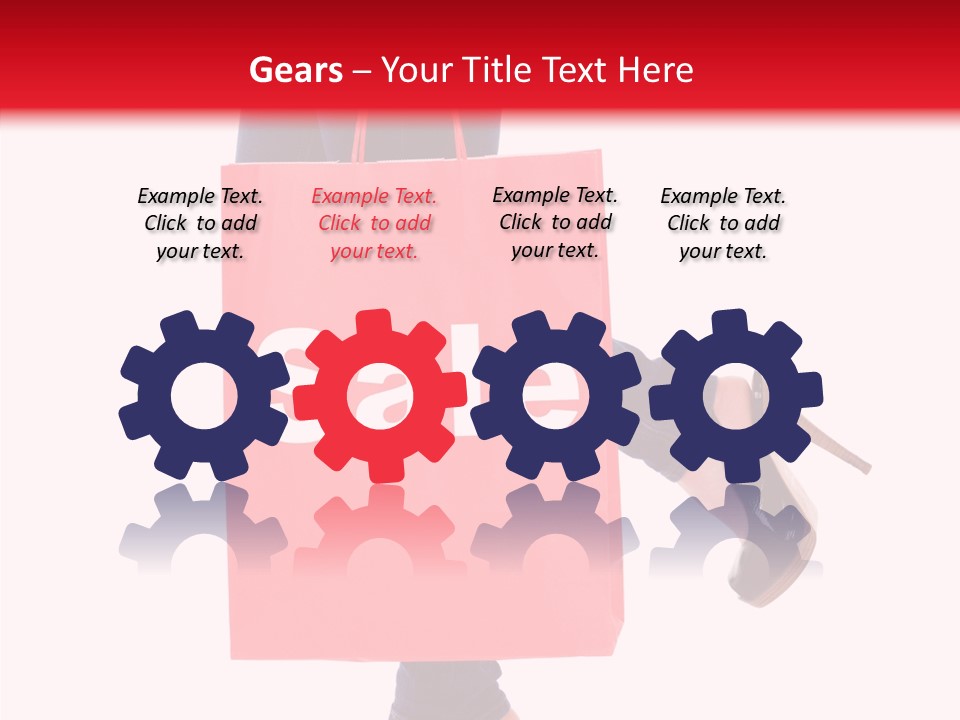 Discount Consumerism Real People PowerPoint Template