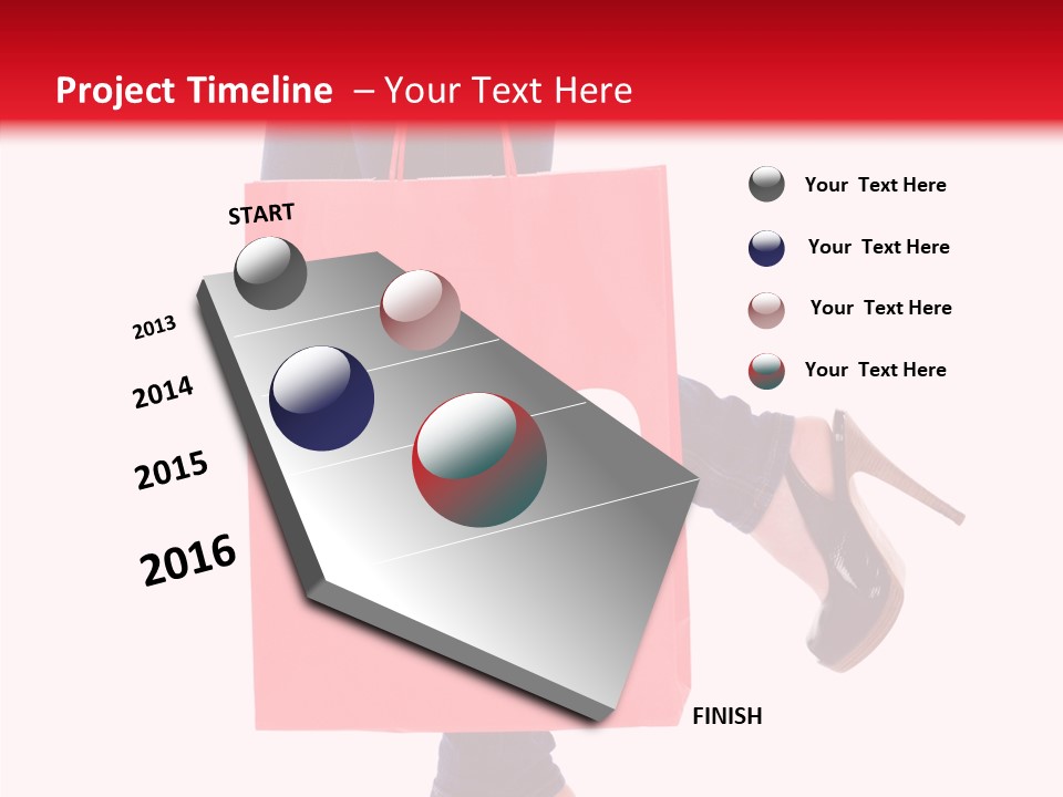 Discount Consumerism Real People PowerPoint Template