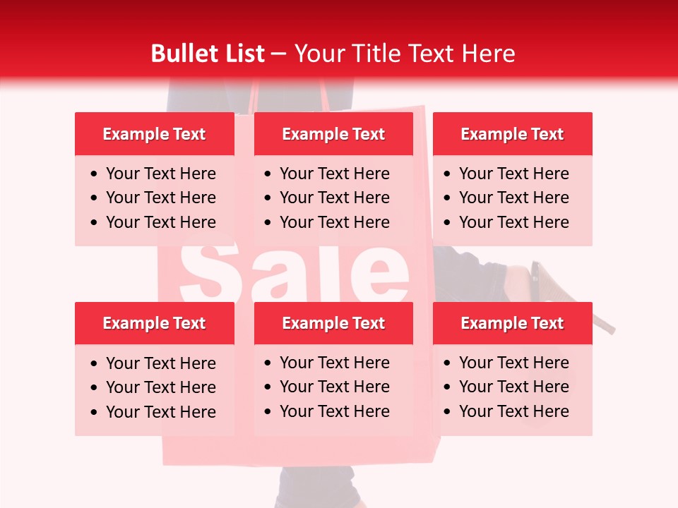 Discount Consumerism Real People PowerPoint Template